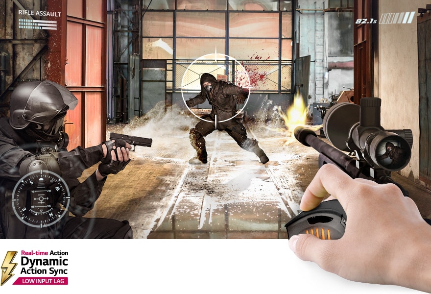 NIVEAU DE RETARD DE SAISIE DE POINTE GRÂCE À LA FONCTION DYNAMIC ACTION SYNC. 	